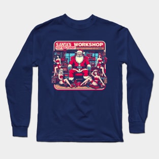 Santa's Workshop Team Replacement Long Sleeve T-Shirt